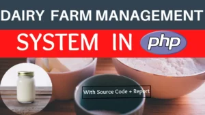 Dairy Farm Shop Management System in PHP