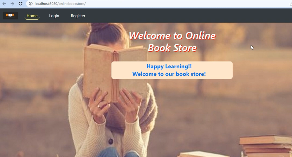 Online Book Shop System Using JSP and MySQL