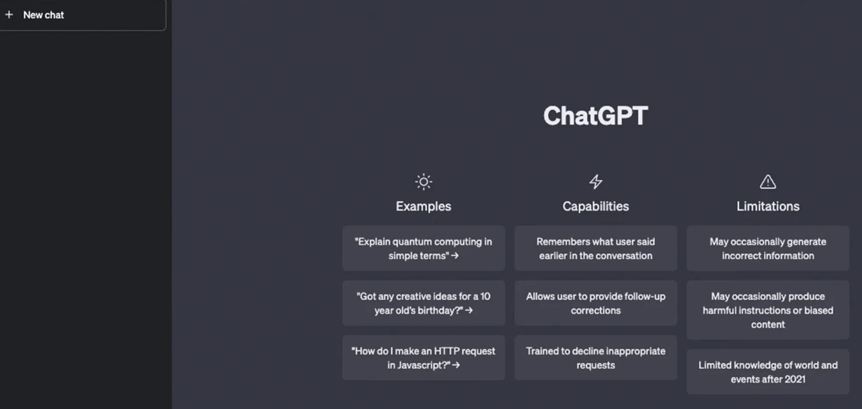 create a chatbot with OpenAI ChatGPT