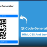 QR Code Generator With HTML, CSS, and JavaScript ( Free Source Code)