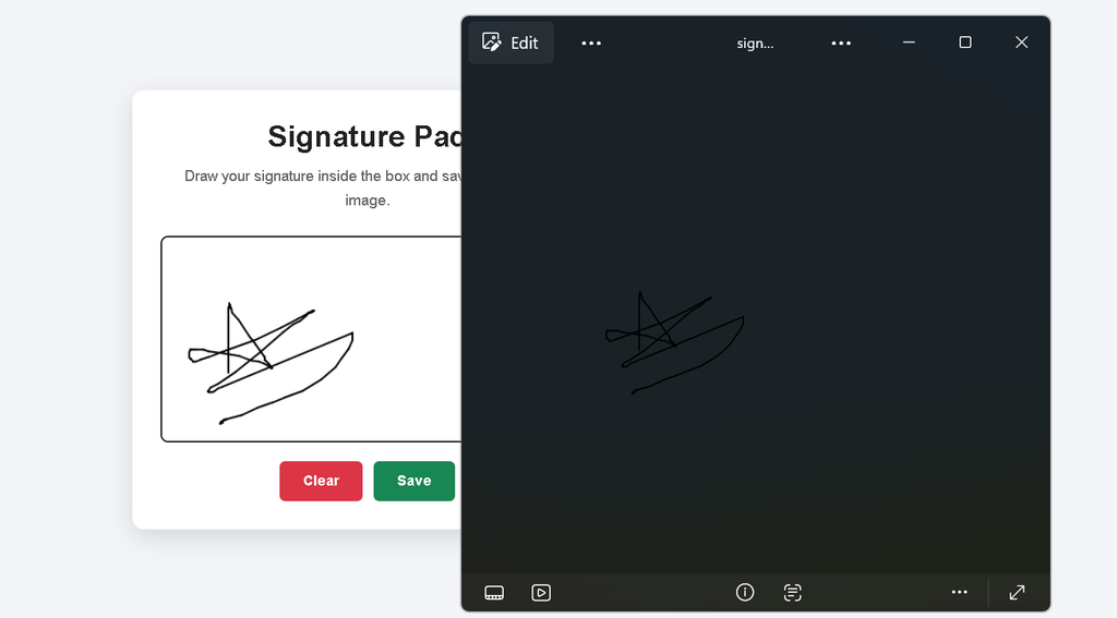 Build a Signature Pad Using HTML CSS and JavaScript