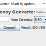 Currency Converter in Java Using Swing ,Step by Step-3 steps Free Source code