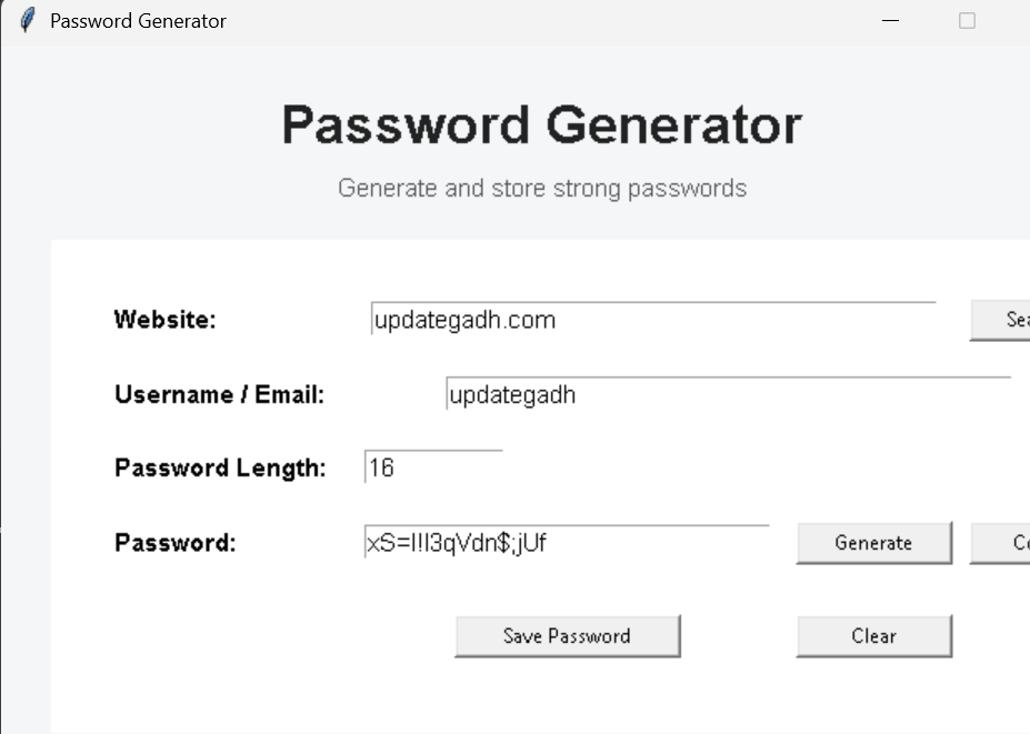 Password Generator In Python With Source Free Code