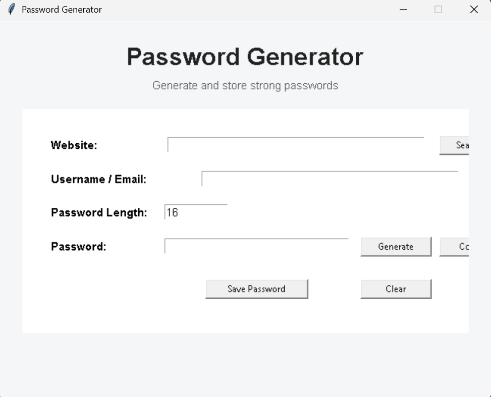 Password Generator In Python With Source Free Code