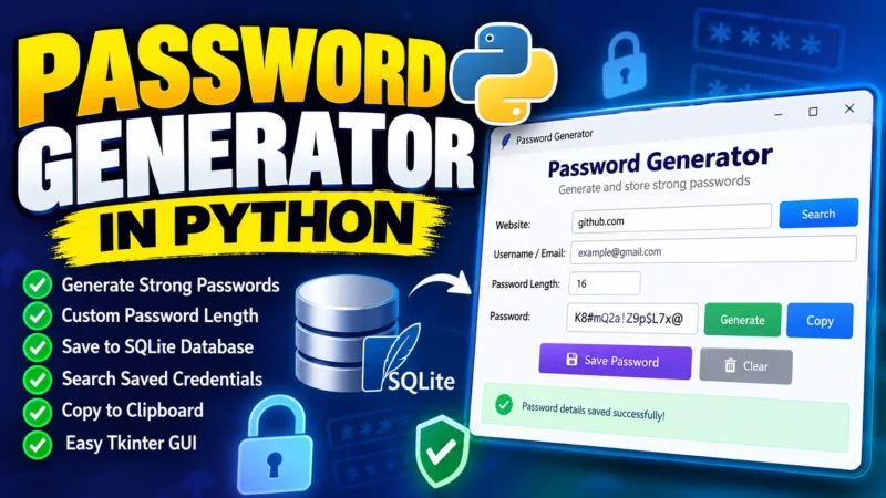 Password Generator In Python