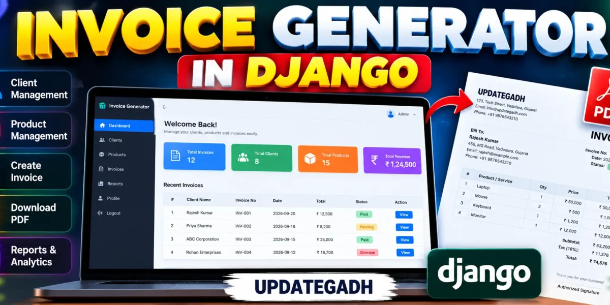 Invoice Generator In Django