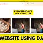 Python Blog Website Using Django Python