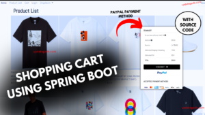 Shopping Cart using Spring Boot