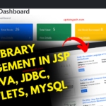 library management system in JSP