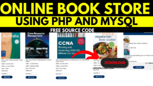 Online Book Store Project in PHP MySQL with Free Source Code
