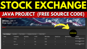 Stock Exchange Java Project Free Source Code