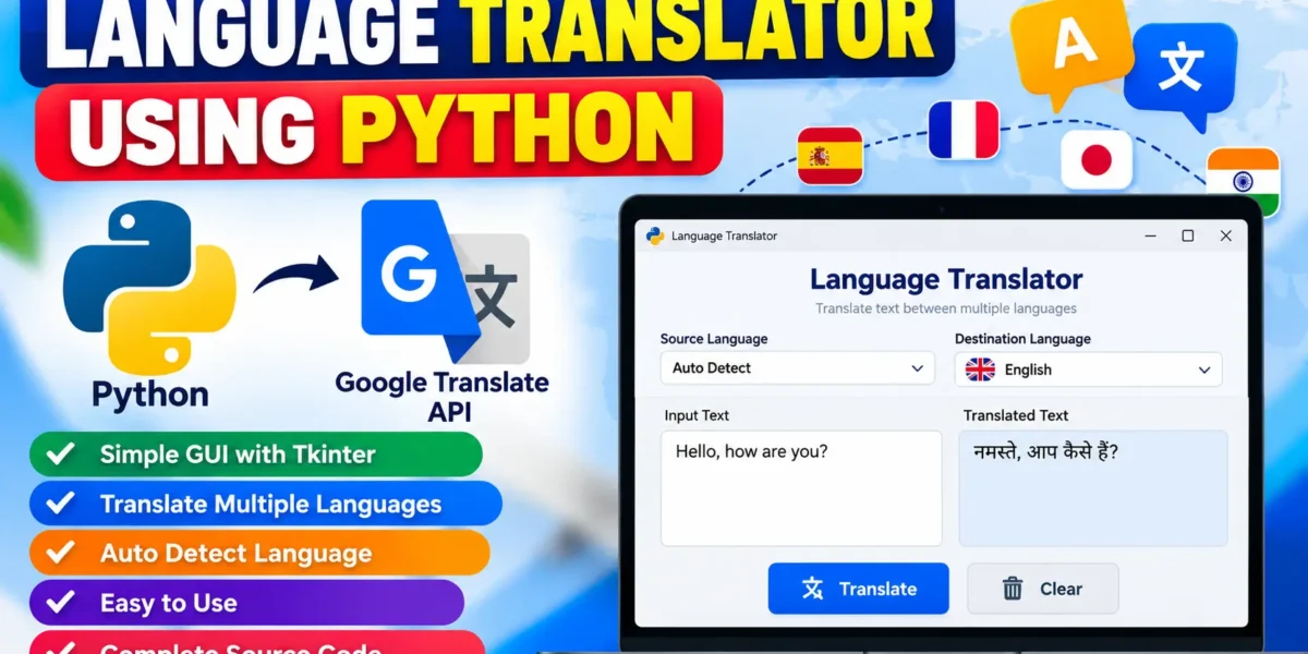 Language Translator Using Python