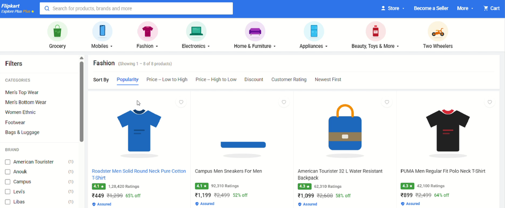 Flipkart Clone Using PHP and MySQL – Complete E-Commerce Project