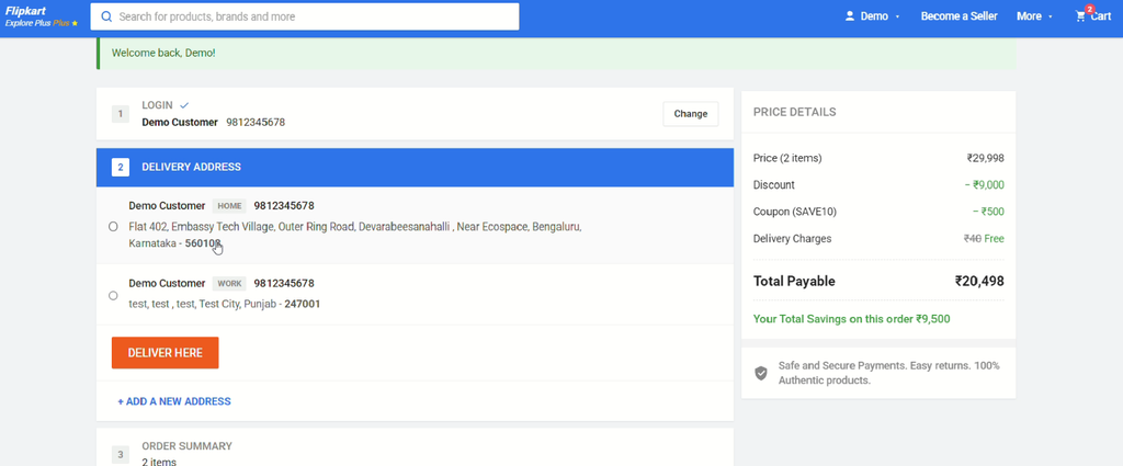 Flipkart Clone Using PHP and MySQL – Complete E-Commerce Project