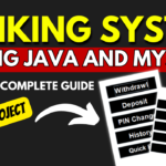 Banking System in Java and MySQL