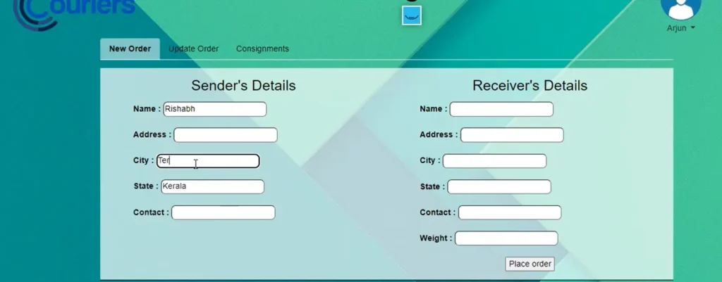 Courier Management System Using PHP & MySQL