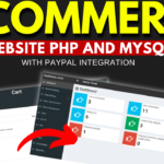 E-commerce website in PHP and MySQL