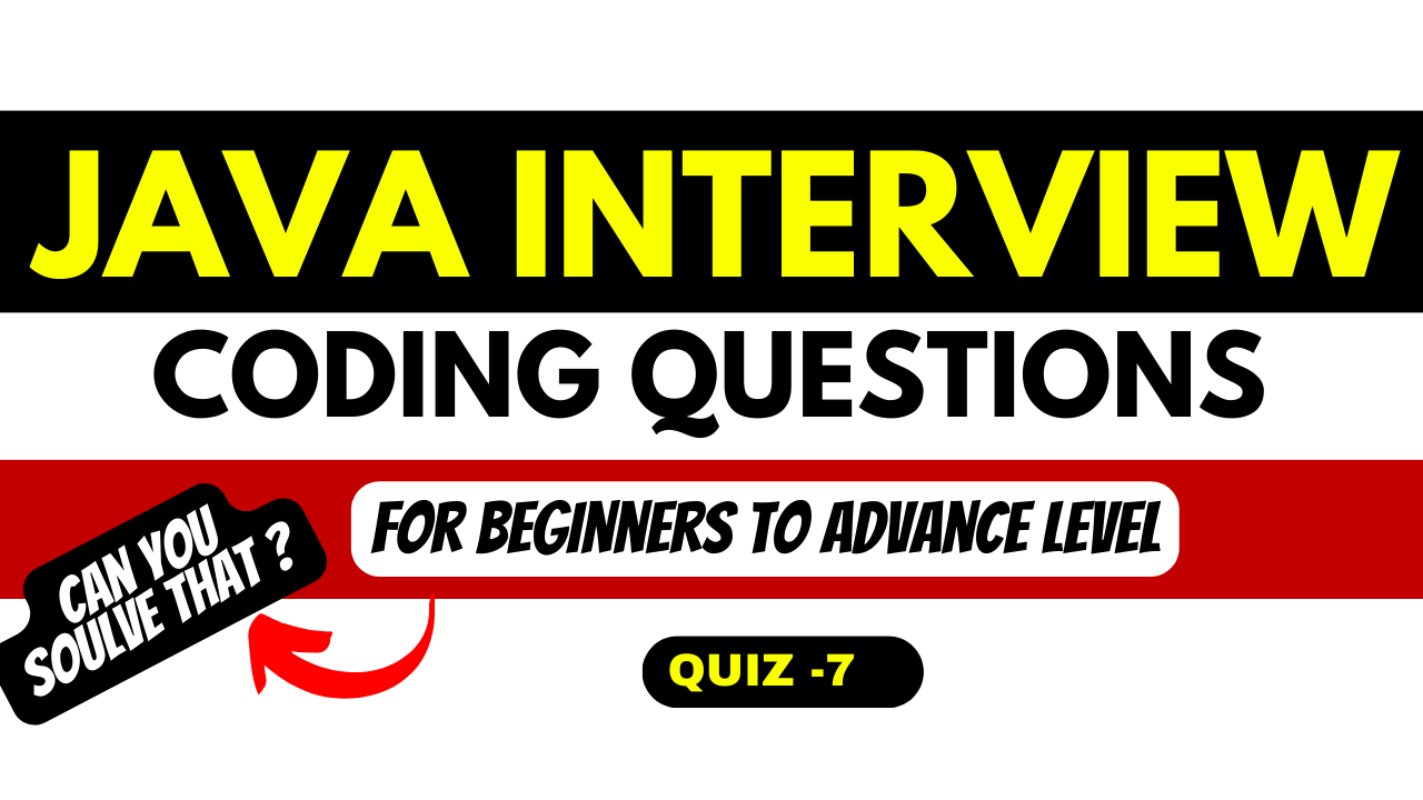 Java Interview Question And Answers