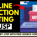 Online Election Voting in JSP