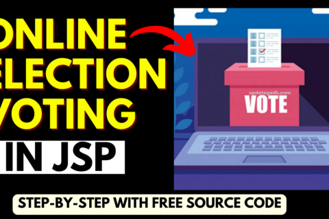 Online Election Voting in JSP