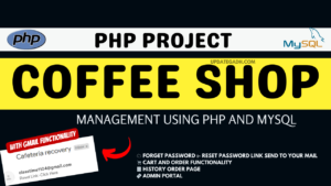 Coffee Shop Management System PHP and MySQL Project