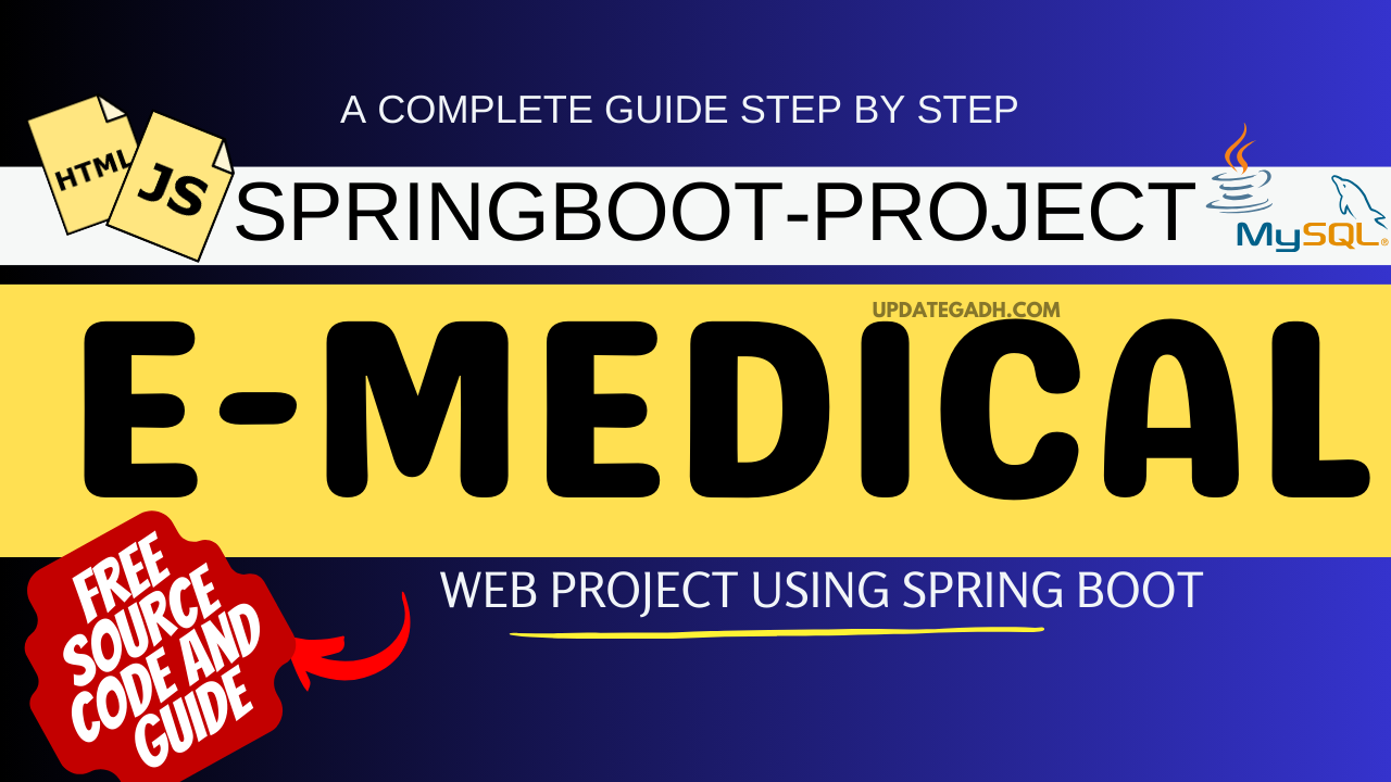 E Medical System Web Project Using Spring Boot