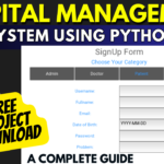 Hospital Management System using Python