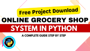 Online Grocery Shop in Python Django