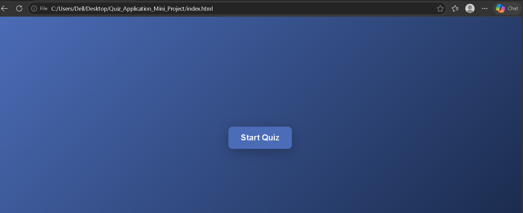 Build a Quiz Application with HTML, CSS, and JavaScript