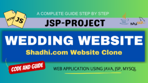 Wedding Website Using Java(JSP, Servlet, J2EE, MYSQL)