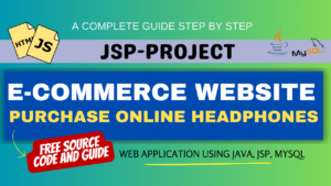 E-commerce website to purchase Headphones Using Java (JSP, Servlet, J2EE, MYSQL)