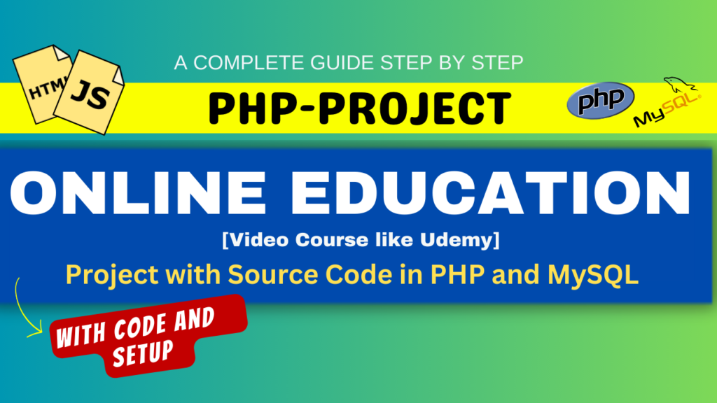 project on online education system