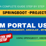 Exam portal using springboot angular