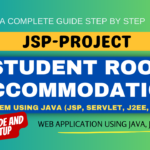 Student Room Accommodation using Java JSP MySQL, J2EE , Free Source code