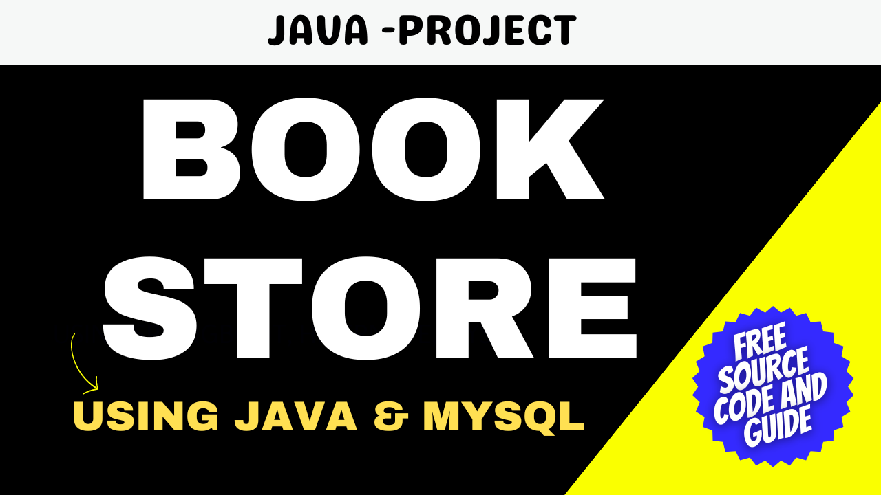 Book Store Using JAVA & MYSQL