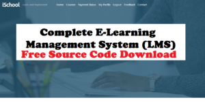 E-Learning Management System (LMS)
