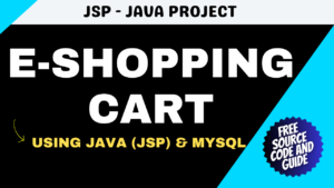 E shopping Cart using JSP Get Free Source Code