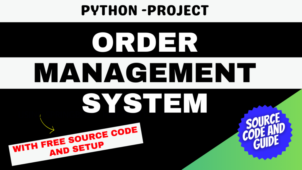 Order Management System