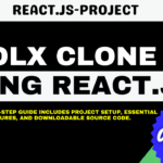 how to create an OLX clone using React