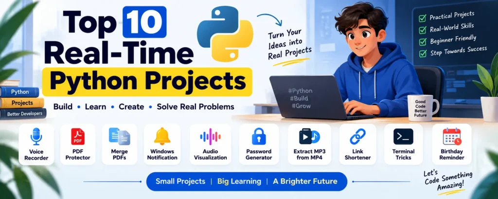 Top 10 Real-Time Python Projects