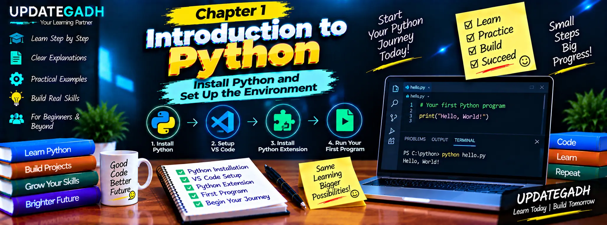 Chapter 1: Install Python and Set Up the Environment