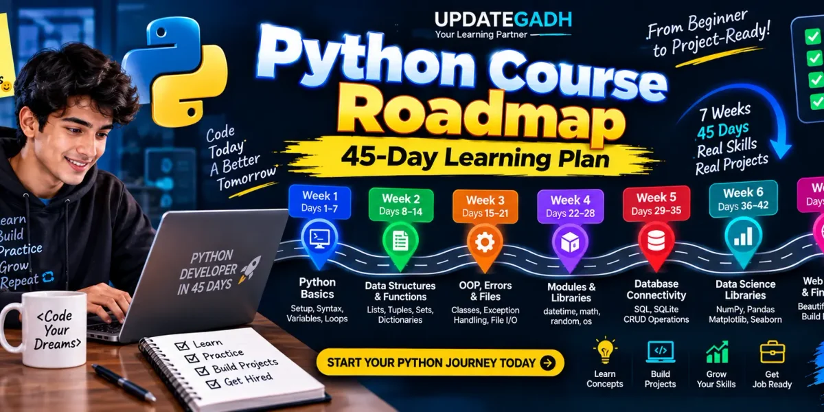 Python Course Roadmap
