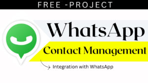 WhatsApp Contact Management