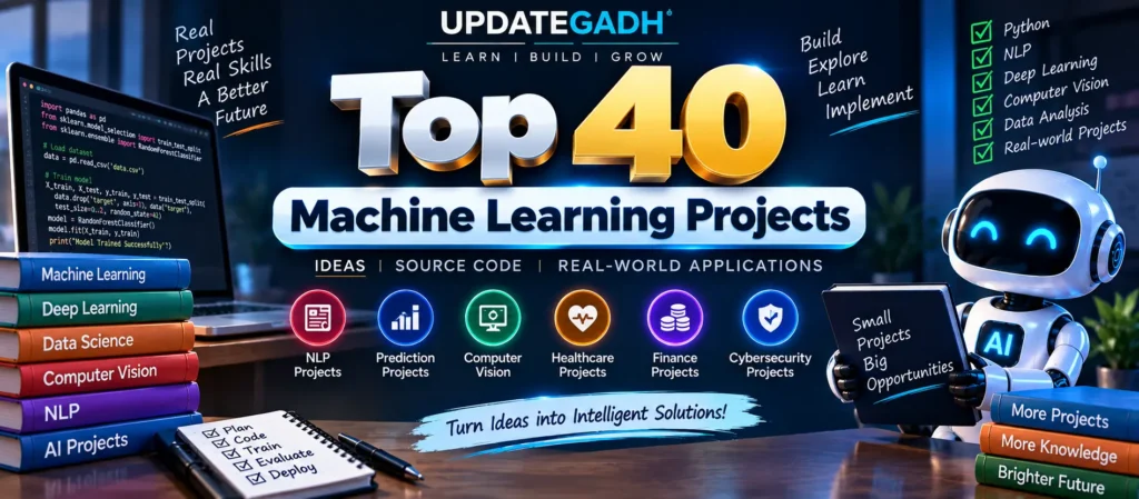 Top 40 Machine Learning Projects