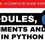 Chapter 3: Modules, Comments, and Pip in Python