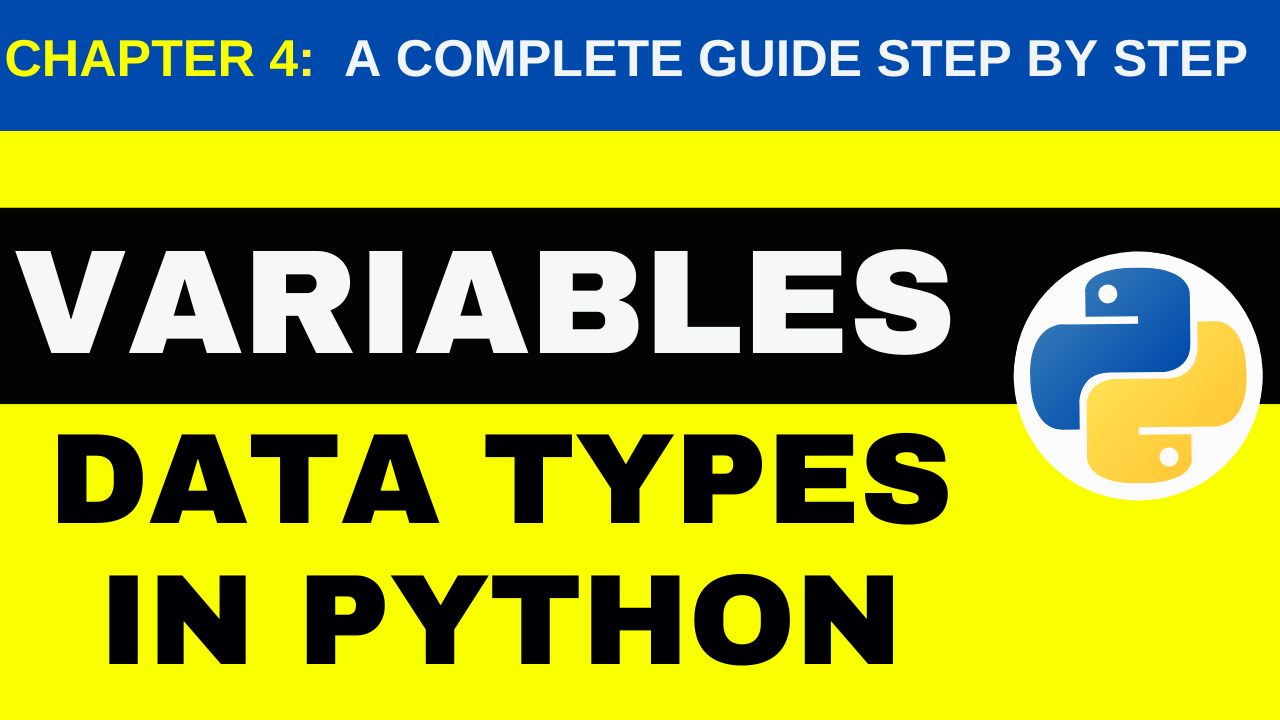 Variables and Data Types in Python