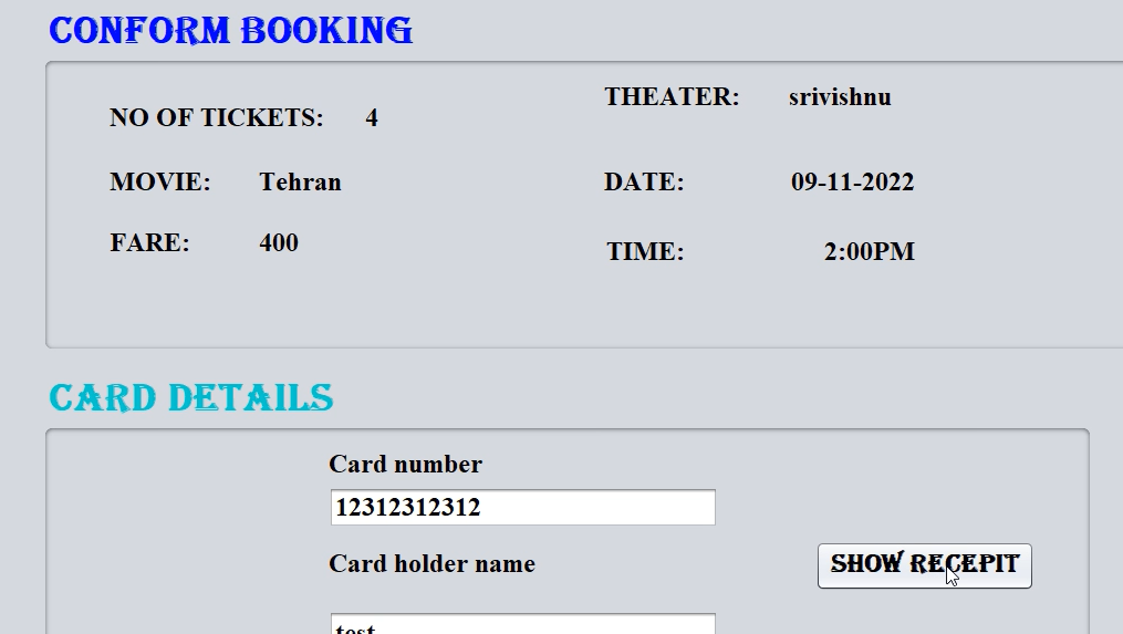 image-109 Online Movie Ticket Booking in Java and MySQL