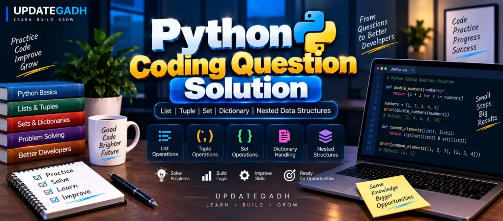 Python Coding Questions and Solutions