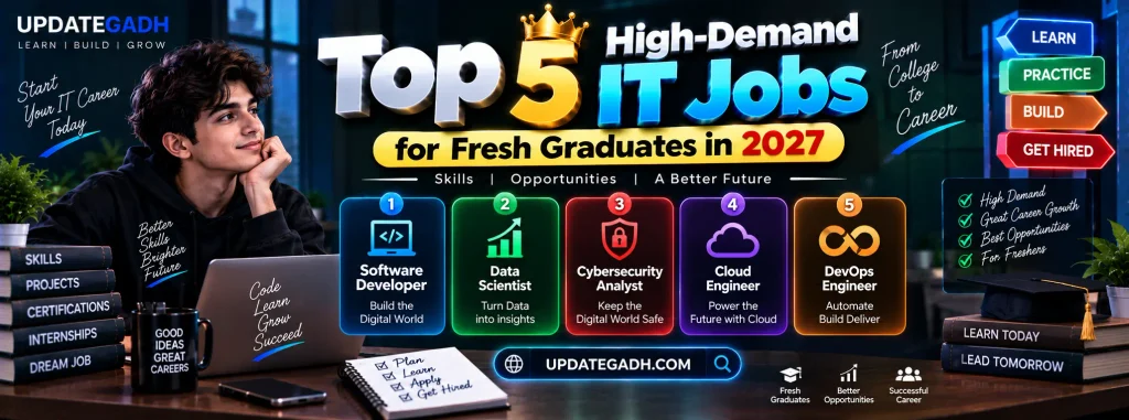 Top 5 High-Demand IT Jobs for Fresh Graduates in 2027