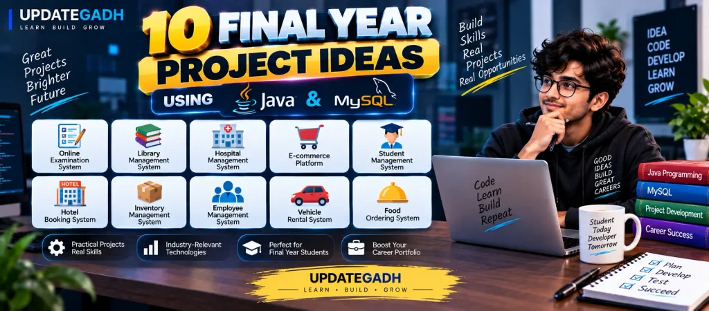 Top 10 Final Year Project Ideas Using Java and MySQL